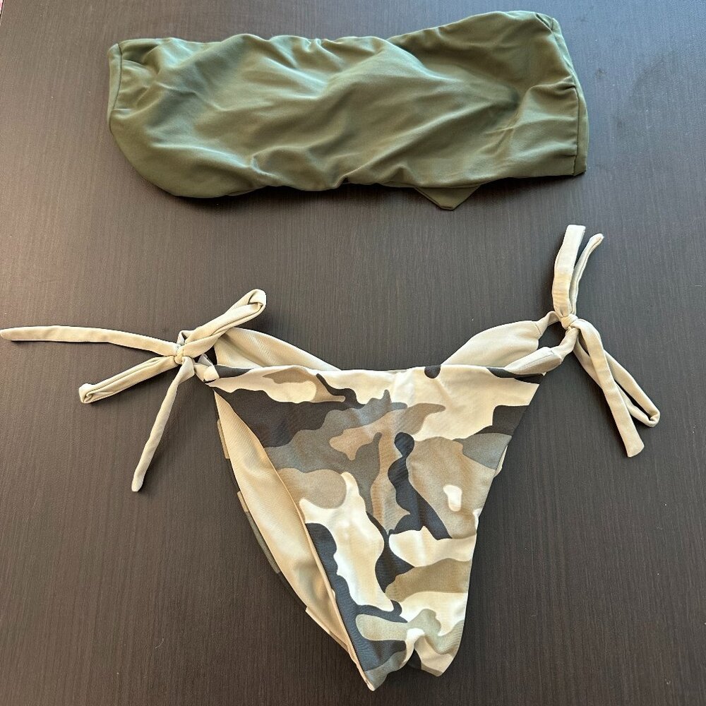 Camo Bikini - Size Small